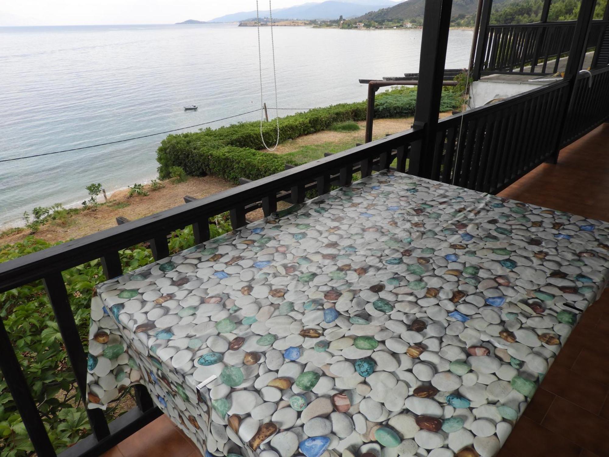 Sangue Blu Beachfront Villa Apartment Agios Nikolaos  Exterior foto