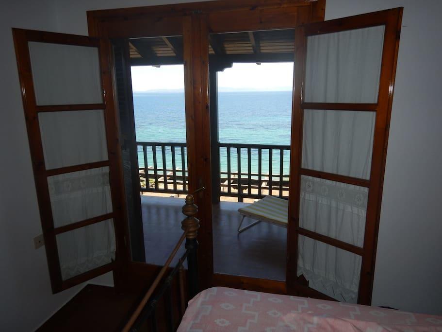 Sangue Blu Beachfront Villa Apartment Agios Nikolaos  Exterior foto